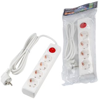 Удлинитель бытовой Uniel Ultra S-GCU4-3B WHITE UL-00010022