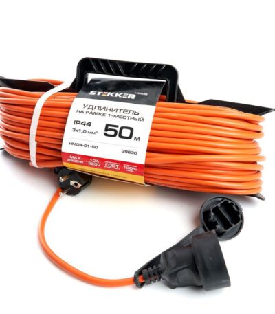 Удлинитель-шнур на рамке 1-местный Feron HM02-01-50 39630