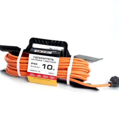 Удлинитель-шнур на рамке 1-местный Feron HM05-01-10 39631