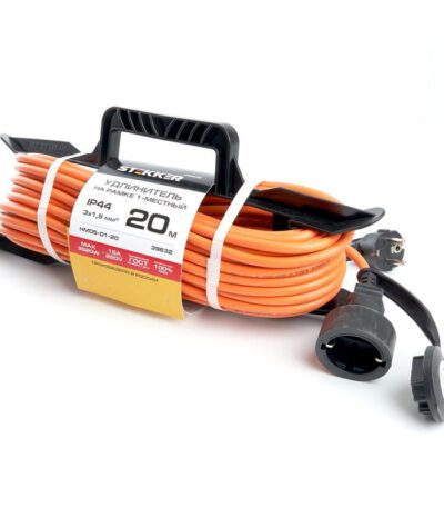 Удлинитель-шнур на рамке 1-местный Feron HM05-01-20 39632