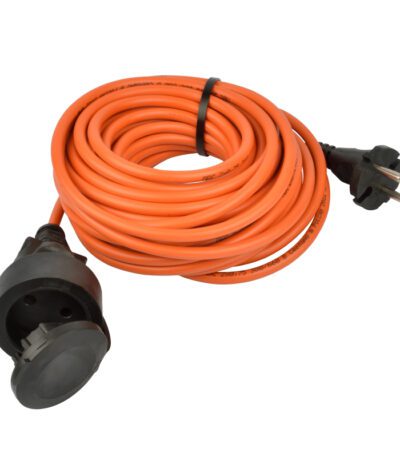 Удлинитель Uniel UG /UCK-1N/2x0,75/20M/O IP44 ORANGE UL-00009859