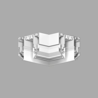 Угловой элемент 90° Denkirs Smart One TR2026-WH