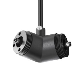 Угловой коннектор 120° с вводом питания Maytoni Shelf CA018LWC-P-B