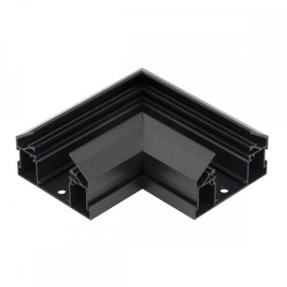 Угловой соединитель для шинопровода и закладного профиля для натяжного потолка AM Group AM540 BK SMART