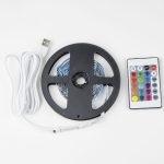 Светодиодная лента Uniel ULS-U12 3M/RGB/1.5M/USB/RC IP20 RUA02C24 блистер UL-00007534