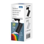 Трековый трехфазный светильник Uniel ULB-T55-30W/4000K BLACK UL-00011206