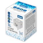 Разветвитель сетевой с выключателем Uniel S-GES2-16SBUC WHITE UL-00011245