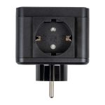 Разветвитель сетевой с выключателем Uniel S-GES2-16SBUC BLACK UL-00011246