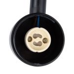 Уличный настенный светильник Uniel UUL-S21С-7W/GU10 IP65 BLACK UL-00011269