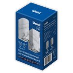 Уличный настенный светильник Uniel UUL-P52A 2х6W/GU10 IP65 MARBLE UL-00011360