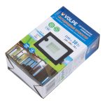 Прожектор Volpe ULF-Q518 30W/6500K SENSOR IP65 220-240V BLACK UL-00011679