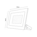 Прожектор Uniel ULF-F60-50W/RGB IP65 200-240В BLACK N1 UL-00011855