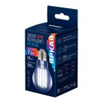 Лампа светодиодная филаментная Uniel LED-A60-7W/4000K/E27/CL GLY01TR UL-00011935