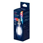 Лампа светодиодная филаментная Uniel LED-C35-4W/4000K/E14/CL GLY01TR UL-00011937