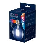 Лампа светодиодная филаментная Uniel LED-G95-5W/4000K/E27/CL GLY01TR UL-00011943