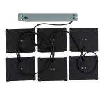Встраиваемый светильник Uniel ULP-1010-42W/4000K IP54 GRILYATO OPAL BLACK KIT06 UL-00012834