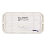 Накладной светильник влагозащищенный Volpe ULW-Q228 18W/6500K IP65 WHITE UL-00013189