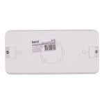 Светильник пылевлагозащищенный Uniel ULW-K25B 6W/4000K/EMG IP65 WHITE UL-00013352