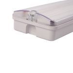 Светильник пылевлагозащищенный Uniel ULW-K25B 6W/4000K/EMG IP65 WHITE UL-00013352