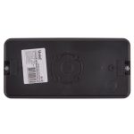 Светильник светодиодный влагозащищенный с БАП Uniel ULW-K25B 6W/4000K/EMG IP65 BLACK UL-00013353