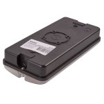 Светильник светодиодный влагозащищенный с БАП Uniel ULW-K25B 6W/4000K/EMG IP65 BLACK UL-00013353