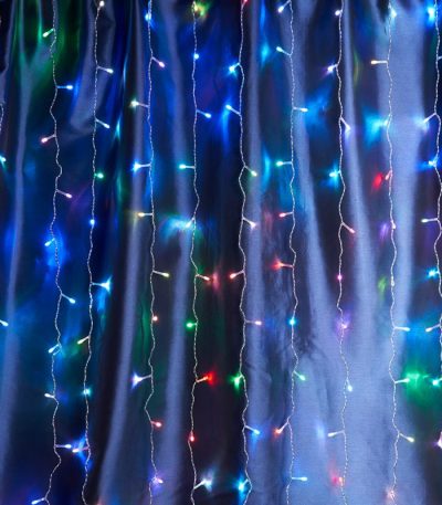 Уличная светодиодная гирлянда Feron CL18 230В 8Вт мультиколор 1,5м IP44 48172