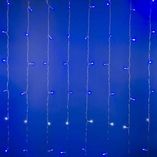 Уличная светодиодная гирлянда (UL-00007214) Uniel занавес 220V синий/белый ULD-C3020-240/TTK Blue-White IP44