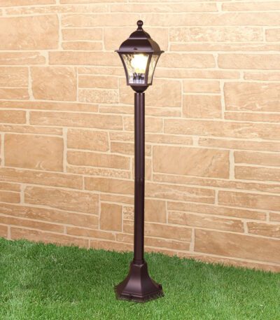 Уличный cветильник Elektrostandard Apus F шоколад GL 1009F 4690389134159