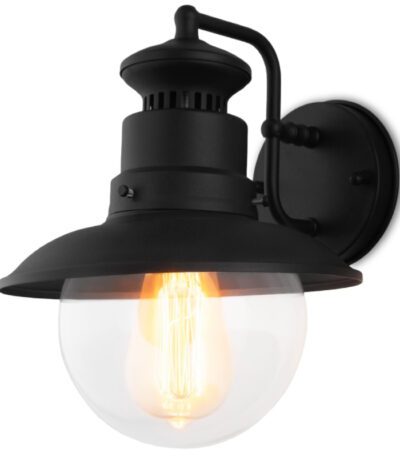 Уличный настенный cветильник Elektrostandard Talli D GL 3002D черный 4690389106576