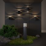 Уличный настенный светильник Elektrostandard Techno 1443 4690389067709