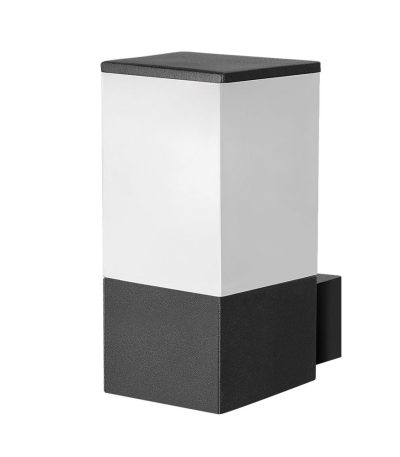 Уличный настенный светильник Arte Lamp Plate A3710AL-1BK