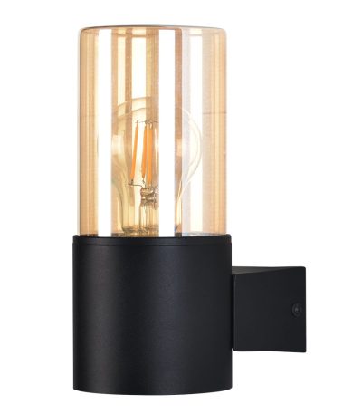 Уличный настенный светильник Arte Lamp Seginus A6515AL-1BK