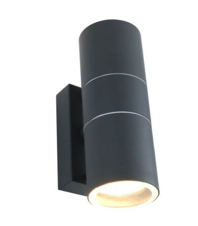 Уличный настенный светильник Arte Lamp Sonaglio A3302AL-2GY