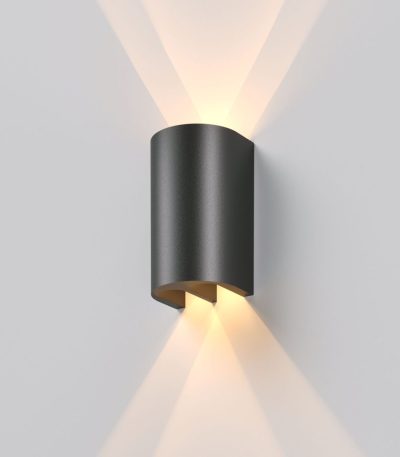 Уличный настенный светильник Elektrostandard Twinray 3000K 35194/W 4690389217319 a071010