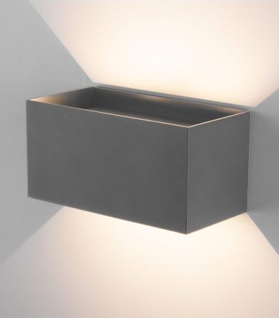 Уличный настенный светильник Elektrostandard Winner 35137/W серый 4690389177774 a057135