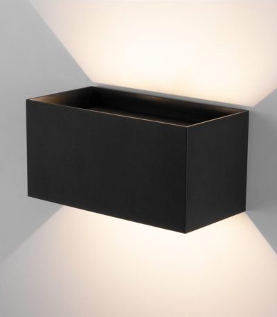 Уличный настенный светильник Elektrostandard Winner 35137/W черный 4690389177781 a057136