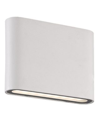 Уличный настенный светильник Elvan BR-007T-6W-WW-Wh