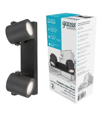 Уличный настенный светильник Gauss Sonata GD153