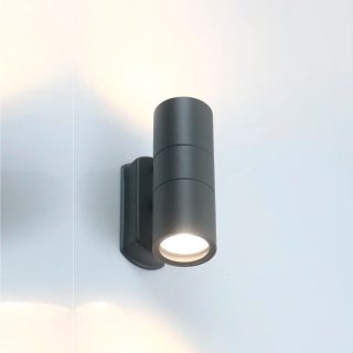 Уличный настенный светильник General GWL-2MR16-GU10-R-IP65 662503