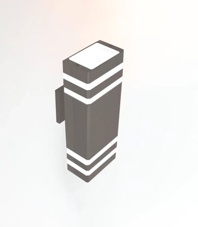 Уличный настенный светильник General GWL-2MR16-GU10-S-IP65 662592