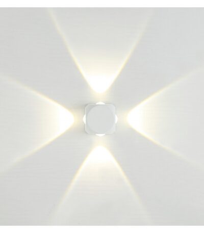 Уличный настенный светильник IMEX Cross IL.0014.0016-4 WH