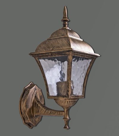 Уличный настенный светильник Reluce 08243-0.2-001W BKG