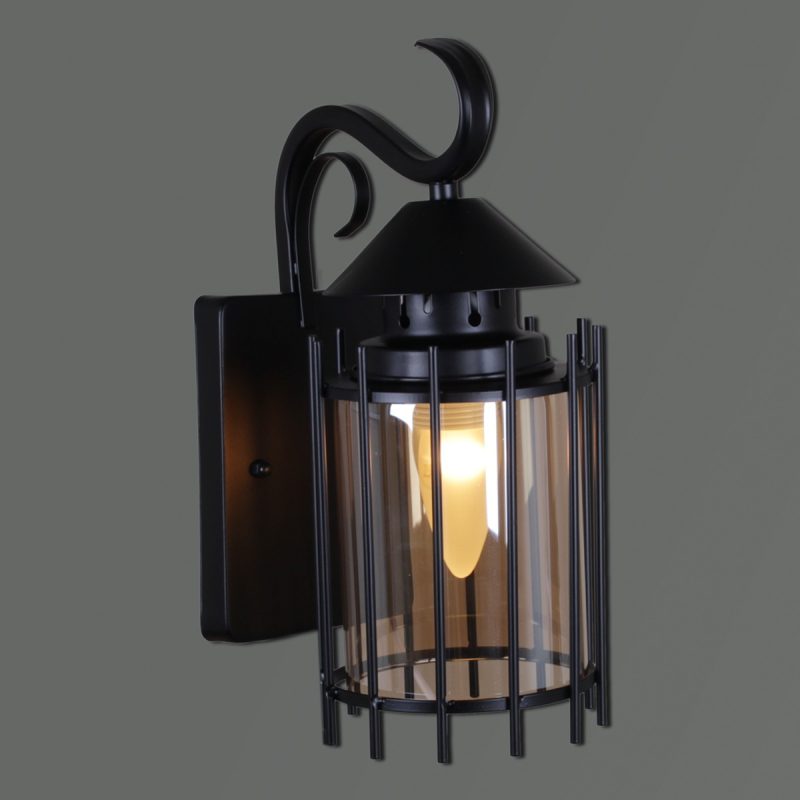 Уличный настенный светильник Reluce 08284-9.2-001U BK Уличный настенный светильник Reluce 08284-9.2-001U BK