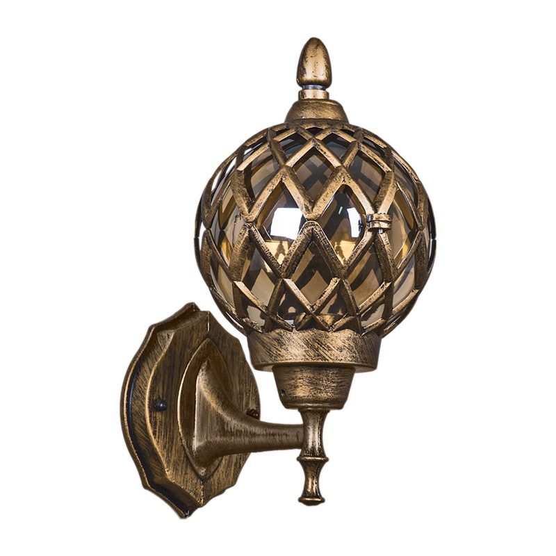 Уличный настенный светильник Reluce 09018-0.2-001SW BKG Уличный настенный светильник Reluce 09018-0.2-001SW BKG