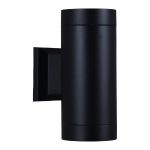 Уличный настенный светильник Reluce 86225-9.2-002CT 2*GX53 BK