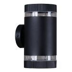 Уличный настенный светильник Reluce 86226-9.2-002CT 2*GX53 BK