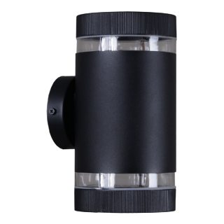 Уличный настенный светильник Reluce 86226-9.2-002CT 2*GX53 BK