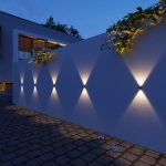 Уличный настенный светильник Elektrostandard Lenses черный 35191/W 4690389216428 a070458