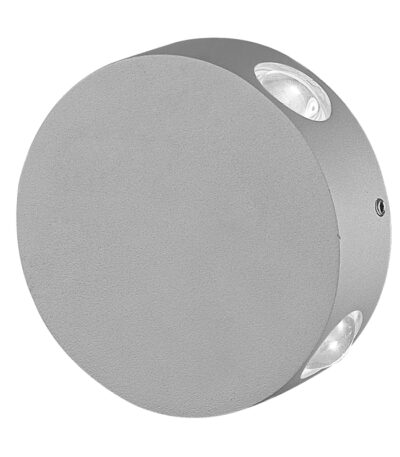 Уличный настенный светильник Uniel ULU-S42A-4x1W/4000K IP65 GREY