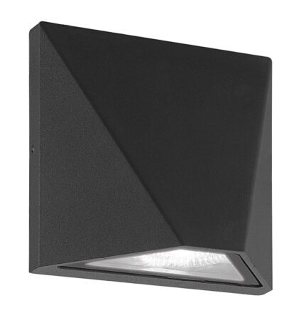 Уличный настенный светильник Uniel ULU-S50A-8W/4000K IP65 BLACK